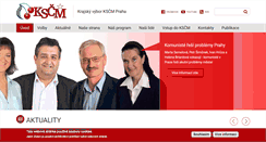 Desktop Screenshot of praha.kscm.cz
