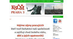 Desktop Screenshot of praha3.kscm.cz