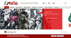 Desktop Screenshot of ceskalipa.kscm.cz